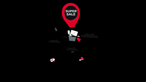 Black-Friday-sale-shopping-bag-sign-banner-for-promo-video.-Sale-badge.-Special-offer-discount-tags.